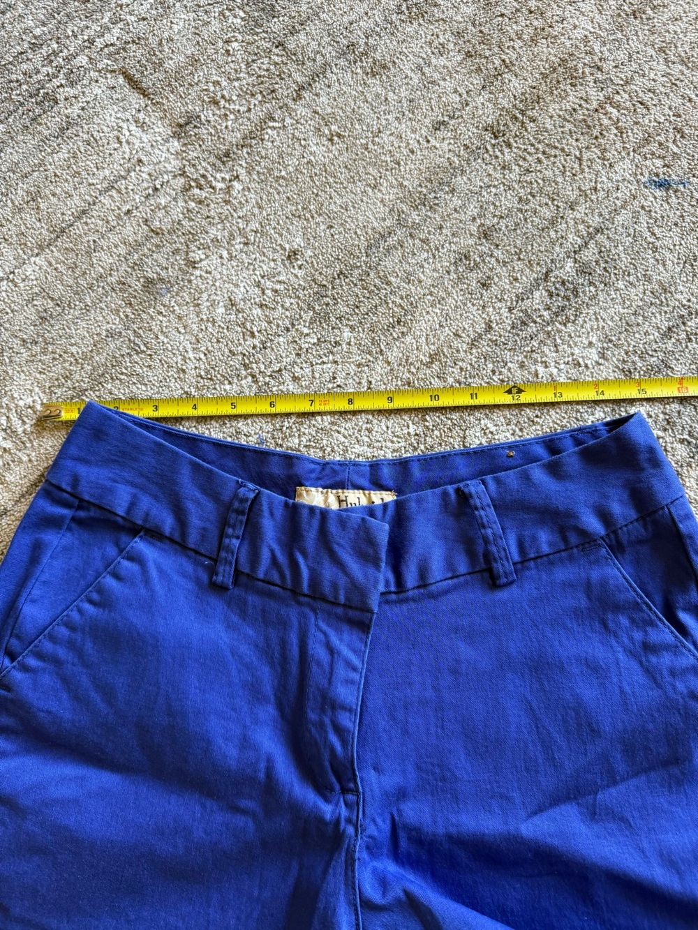 Hybrid & company Women's Royal Blue Tailored Shorts - Picture 6 of 7